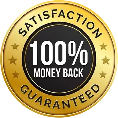 100% Money Back Guarantee